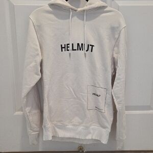 Helmut Lang Off-White Hoodie for Men